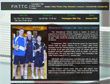 Tablet Screenshot of fhttc.com